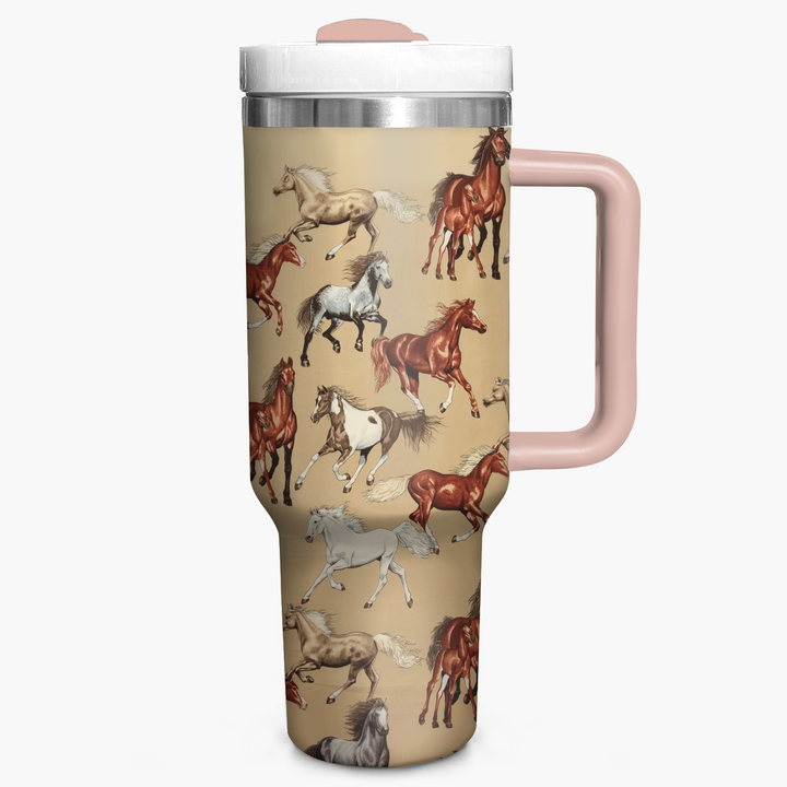 Amazing Horse - Tumbler with Handle - NCU0TT002