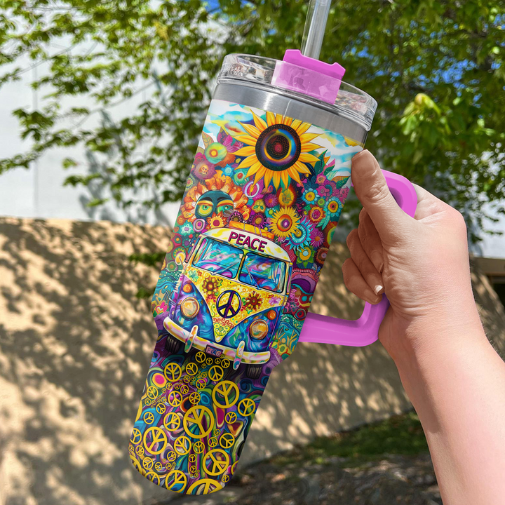 Peace Journey - Tumbler with Handle - NCU0TT022