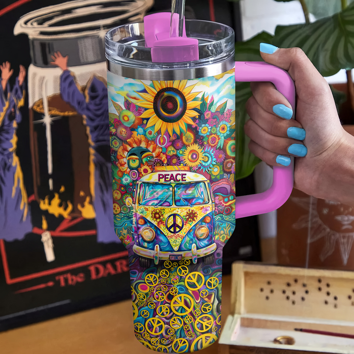 Peace Journey - Tumbler with Handle - NCU0TT022