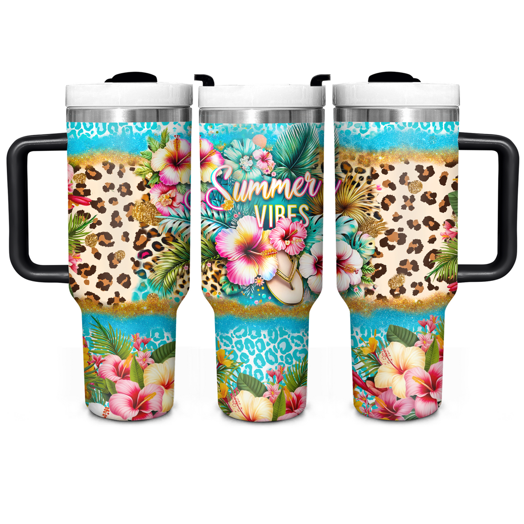 Summer Vibes - Tumbler With Handle NCU0PT26