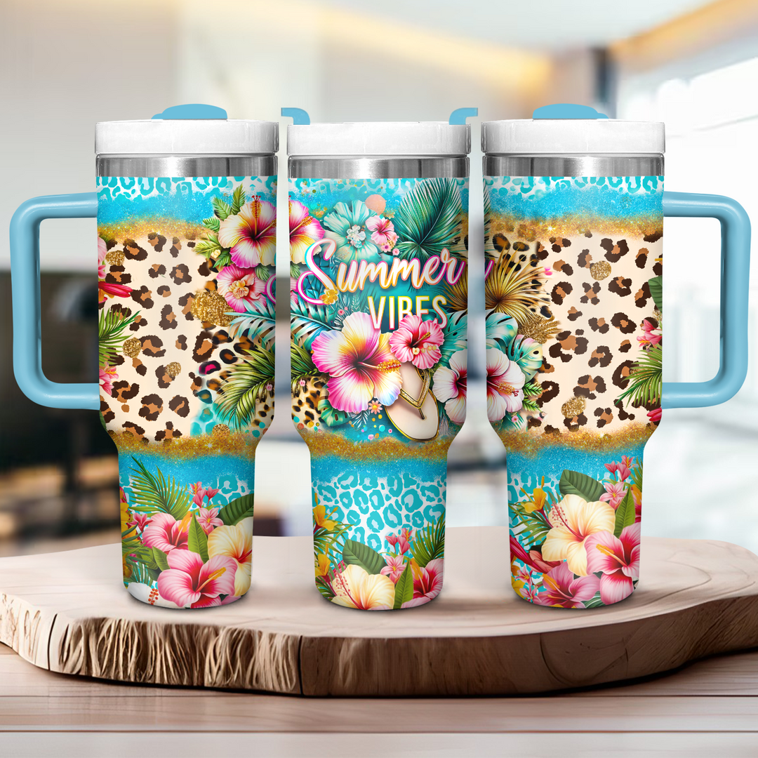 Summer Vibes - Tumbler With Handle NCU0PT26