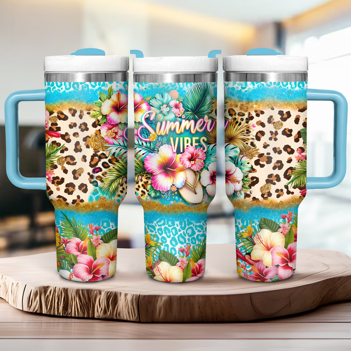Summer Vibes - Tumbler With Handle NCU0PT26