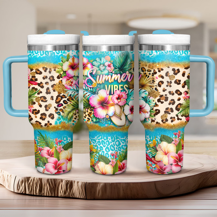 Summer Vibes - Tumbler With Handle NCU0PT26