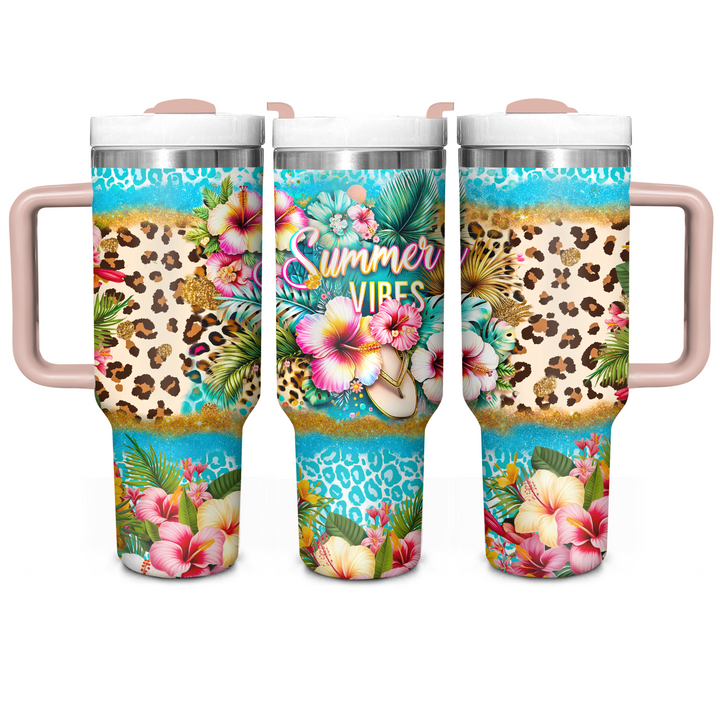 Summer Vibes - Tumbler With Handle NCU0PT26