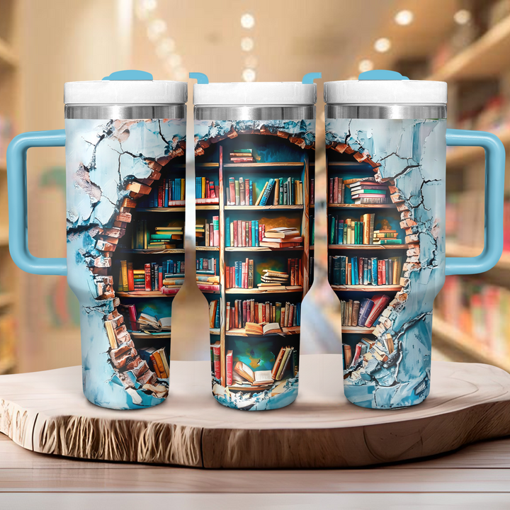 Portal to Knowledge - Tumbler with Handle - NCU0DK023