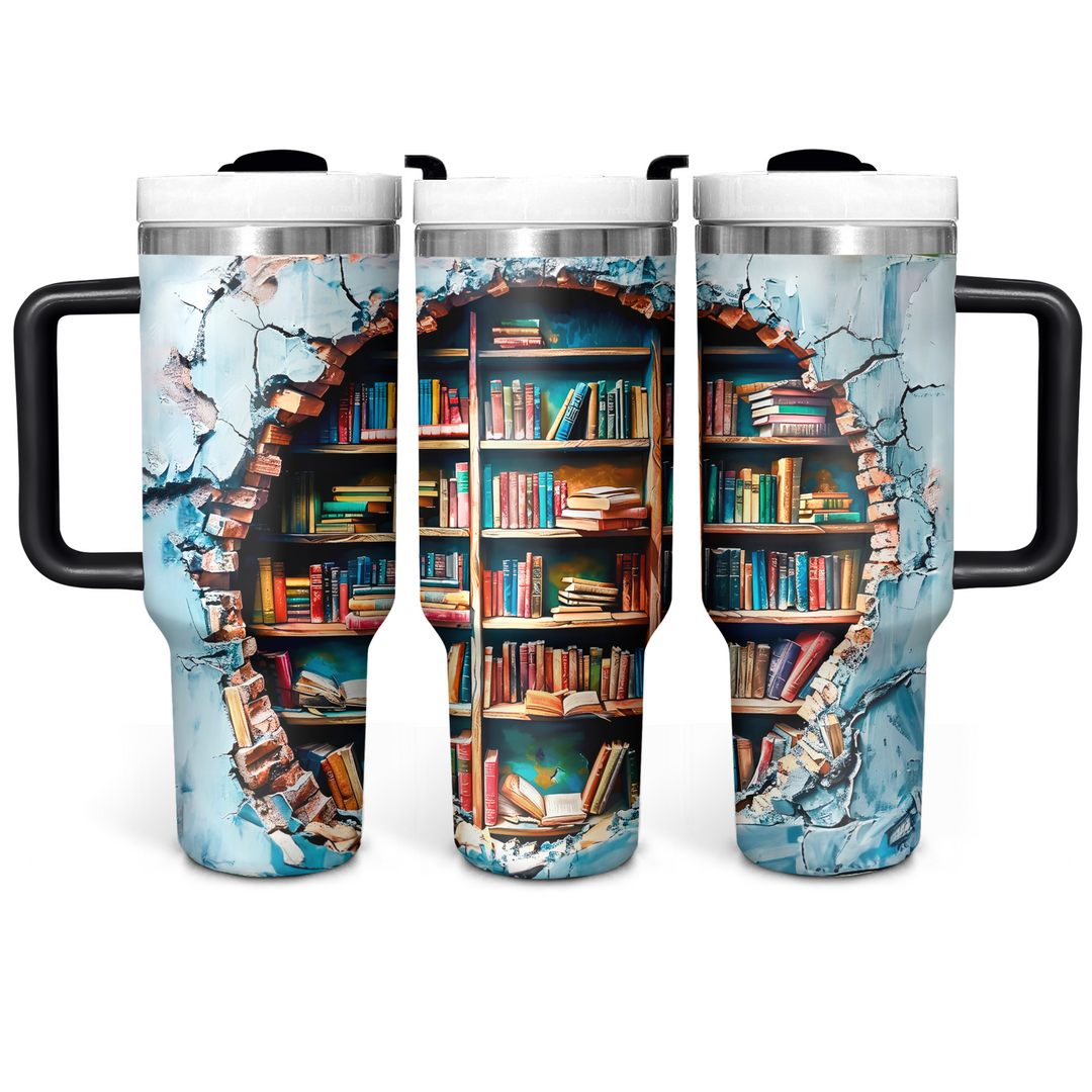 Portal to Knowledge - Tumbler with Handle - NCU0DK023