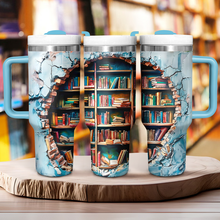 Portal to Knowledge - Tumbler with Handle - NCU0DK023
