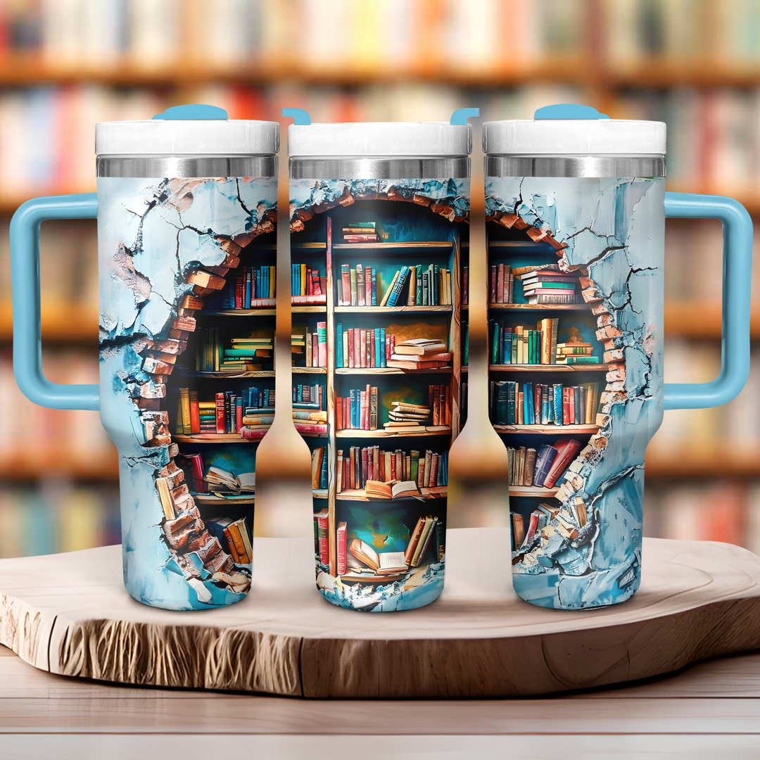 Portal to Knowledge - Tumbler with Handle - NCU0DK023