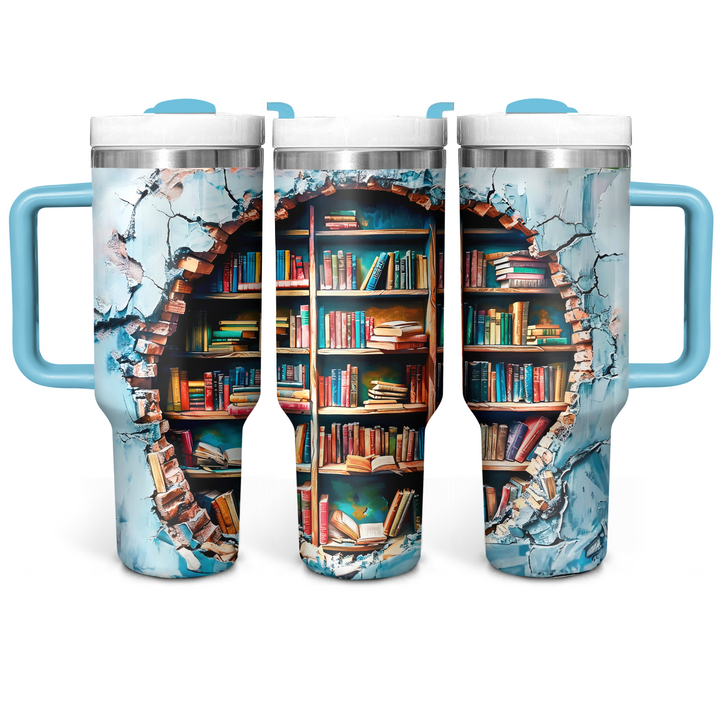 Portal to Knowledge - Tumbler with Handle - NCU0DK023