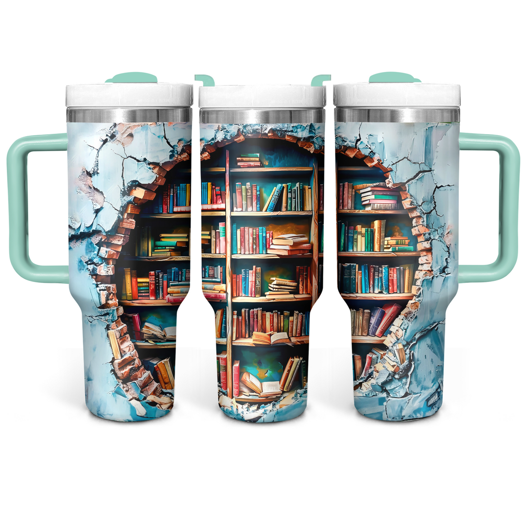 Portal to Knowledge - Tumbler with Handle - NCU0DK023