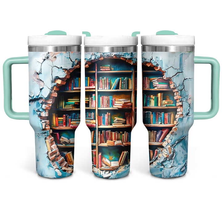 Portal to Knowledge - Tumbler with Handle - NCU0DK023