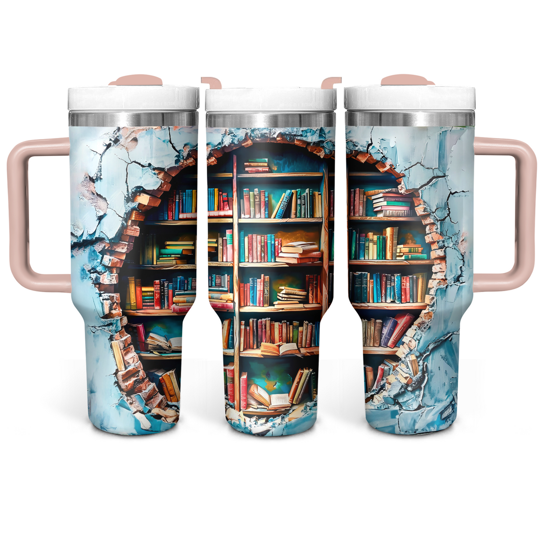 Portal to Knowledge - Tumbler with Handle - NCU0DK023