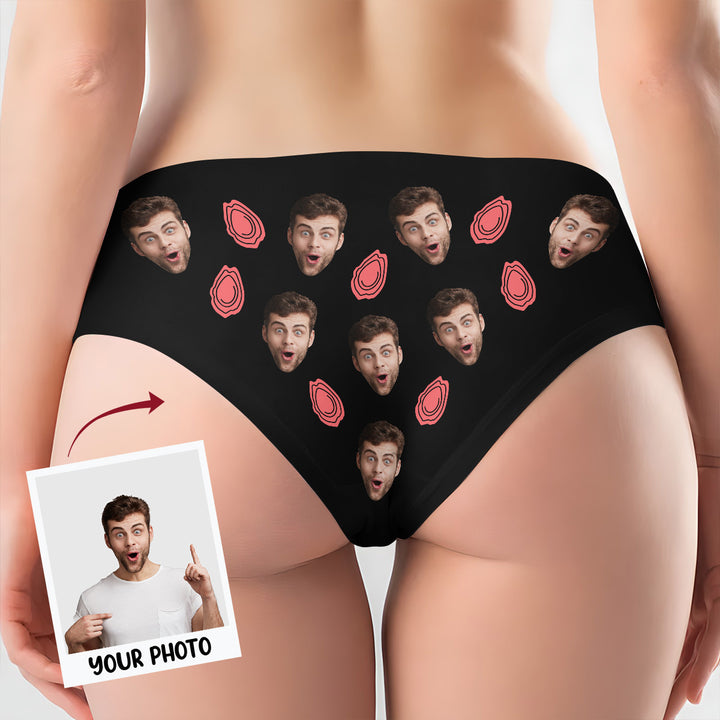 Moister Than An Oyster - Personalized Custom Women's Briefs - Gift For Couple, Girlfriend, Wife
