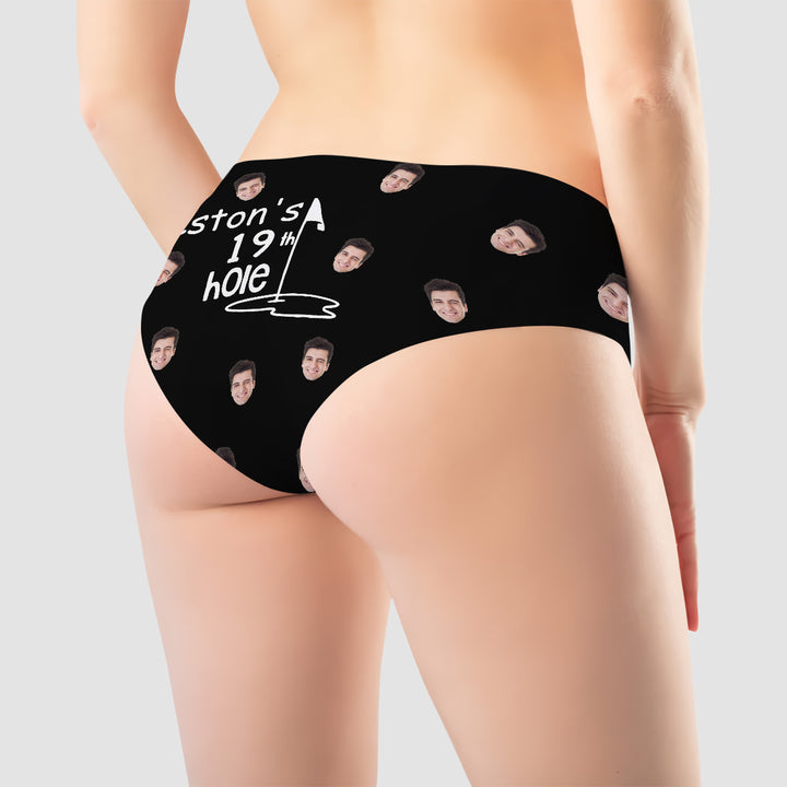 Your 19th Hole - Personalized Custom Women's Briefs - Gift For Couple, Girlfriend