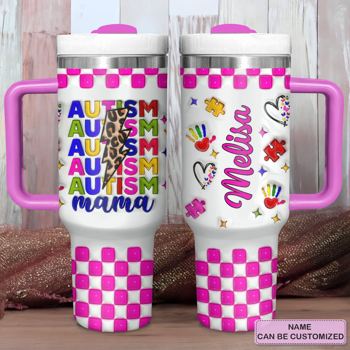 Amazing Mama - Personalized Tumbler with Handle - NCU0TL014