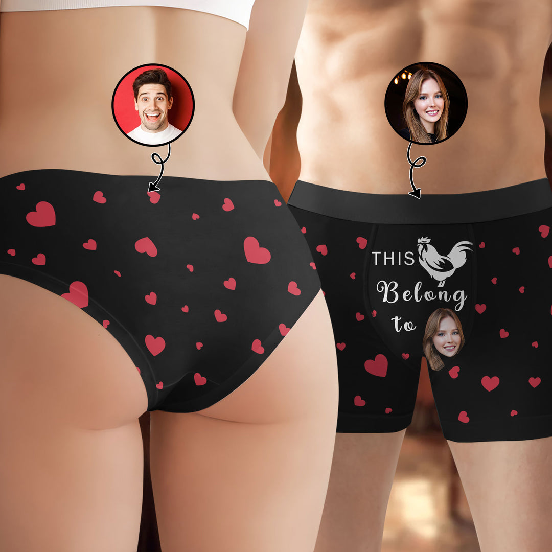 This Booty Belongs To - Gift For Couple, Boyfriend, Girlfriend, Wife, Husband