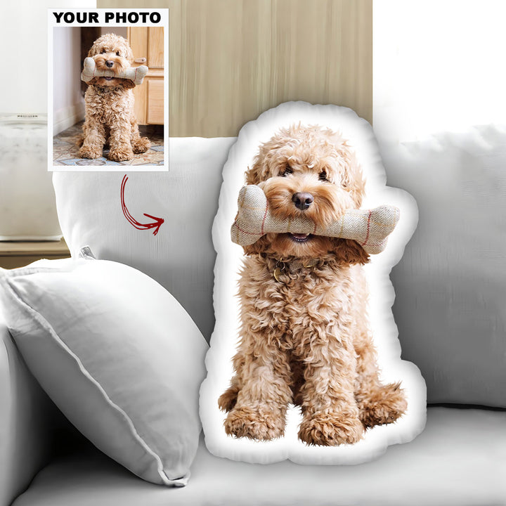 I Love My Pet - Personalized Custom Shape Pillow - Gift For Pet Lovers UPL0HD057