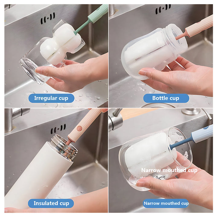 Cleaning Brush - Soft Brush 360 Degree Rotary Cleaning