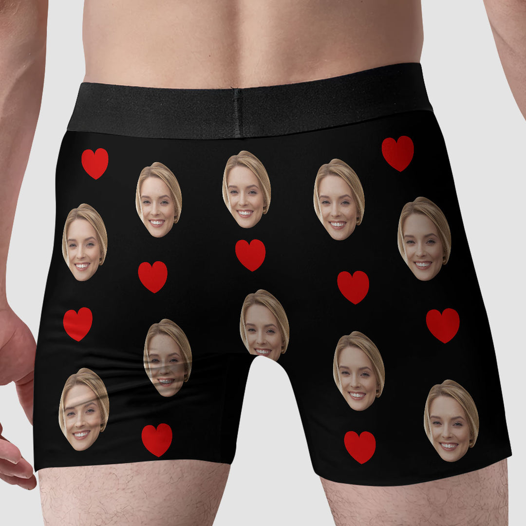 This Belongs To Me - Personalized Custom Men's Boxer Briefs - Gift For Couple, Boyfriend, Husband
