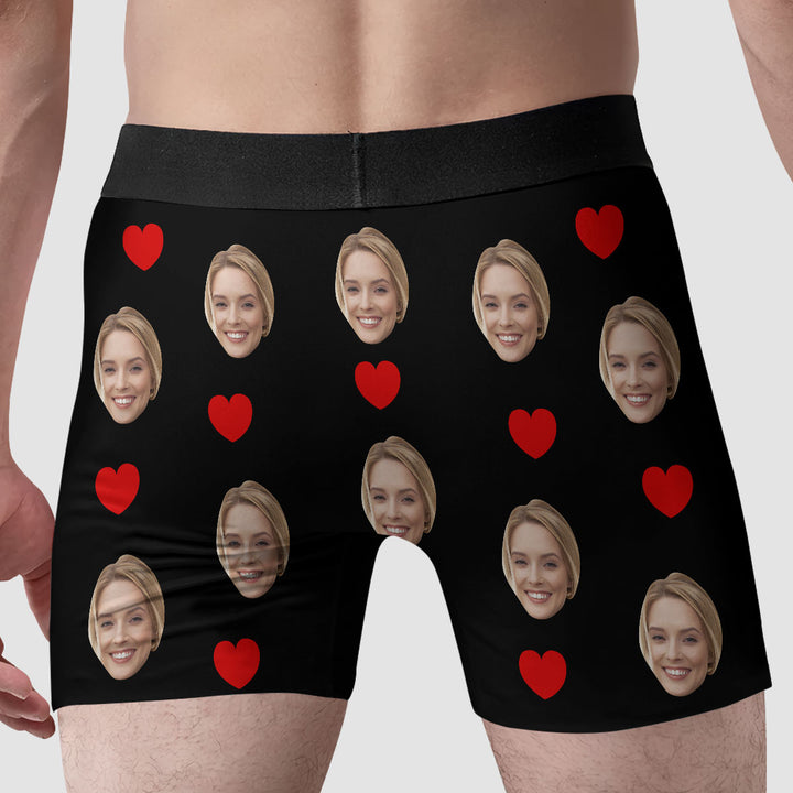 This Belongs To Me - Personalized Custom Men's Boxer Briefs - Gift For Couple, Boyfriend, Husband