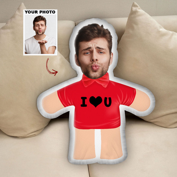 I Love You So Much - Personalized Custom Shape Pillow - Gift For Couple, Boyfriend, Girlfriend, Wife, Husband, Family Members