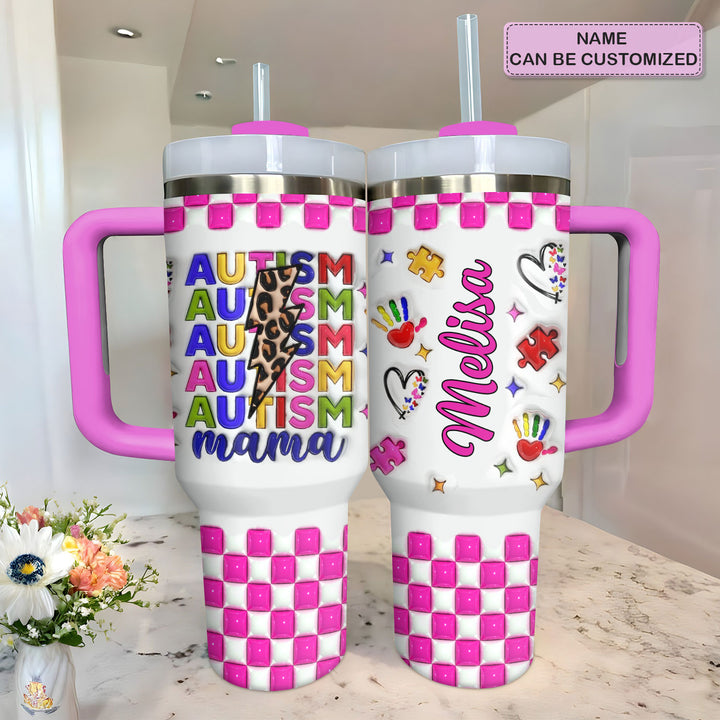 Amazing Mama - Personalized Tumbler with Handle - NCU0TL014