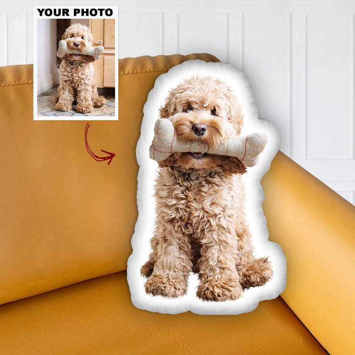 I Love My Pet - Personalized Custom Shape Pillow - Gift For Pet Lovers UPL0HD057