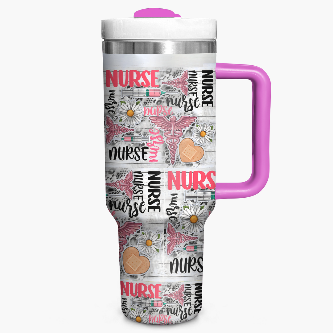 Caregiver's Companion - Tumbler with Handle - Gift for Nurse - NCU0DK019