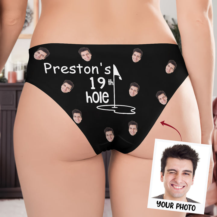 Your 19th Hole - Personalized Custom Women's Briefs - Gift For Couple, Girlfriend