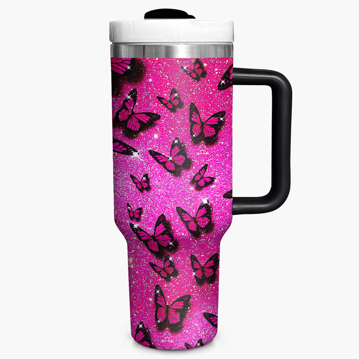 Sparkling Butterfly - Tumbler With Handle NCU0PT002