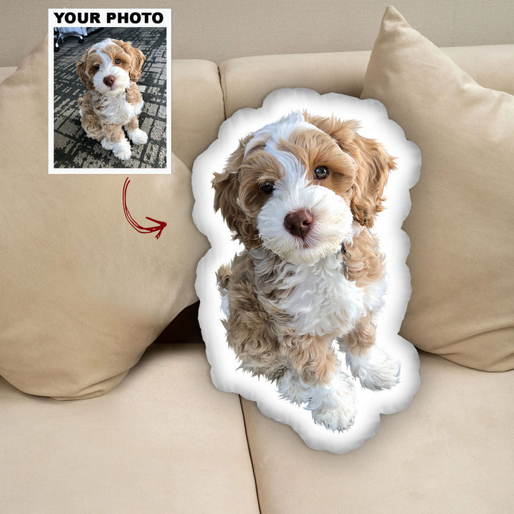 I Love My Pet - Personalized Custom Shape Pillow - Gift For Pet Lovers UPL0HD057