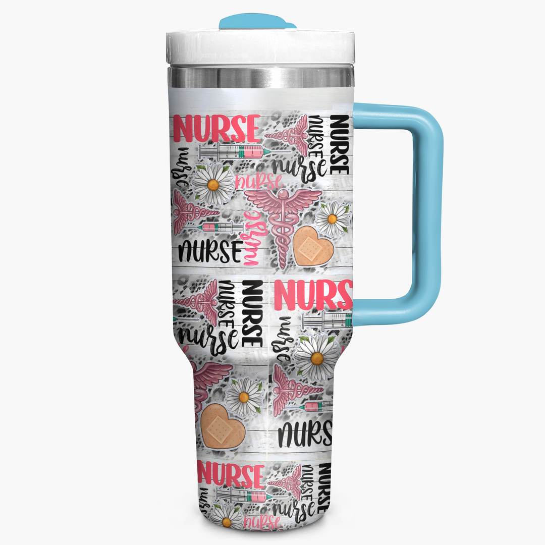 Caregiver's Companion - Tumbler with Handle - Gift for Nurse - NCU0DK019