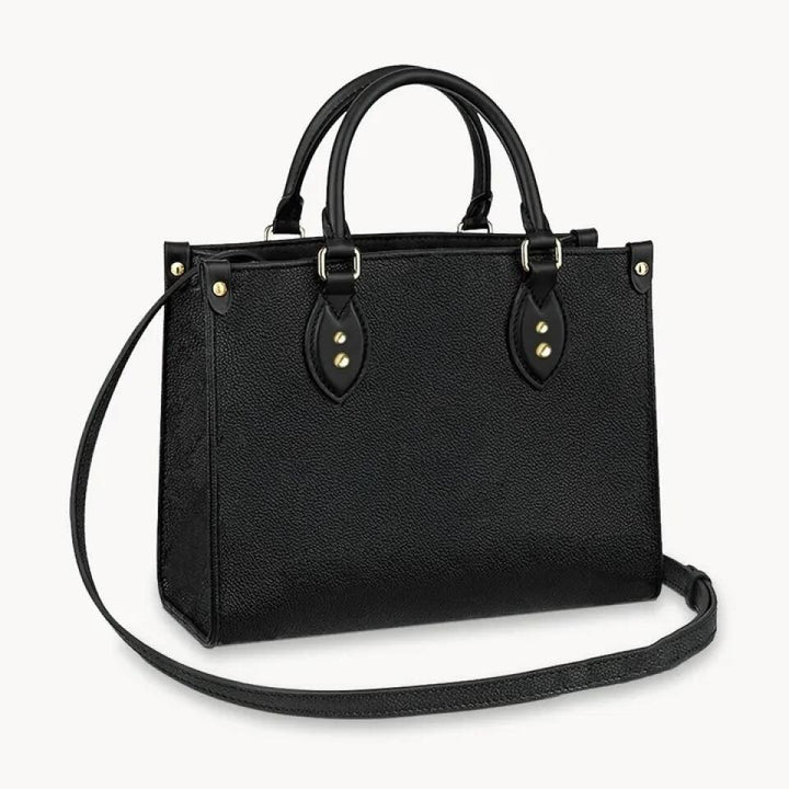 Personalized Leather Bag - Gift For Hairstylist - Wake Pray Do Hair All Day