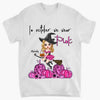 Personalized T-shirt - Gift For BC Fighter - In October We Wear Pink