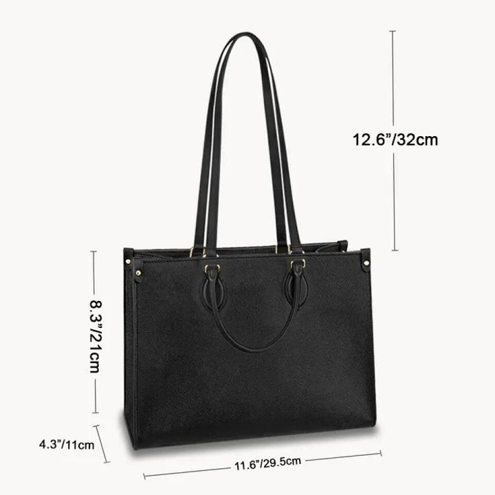 Personalized Leather Bag - Gift For Family Resource Coordinator - Love My Job