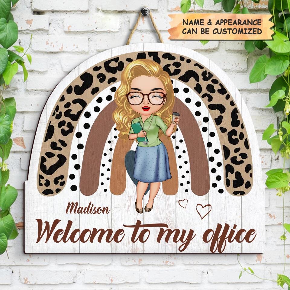 personalized-door-sign-gift-for-office-staff-welcome-to-my-office-a-gift-customized for Free Printable Welcome Signs For Office Personalized Door Sign - Gift For Office Staff - Welcome To My Office – A Gift Customized for Free Printable Welcome Signs For Office