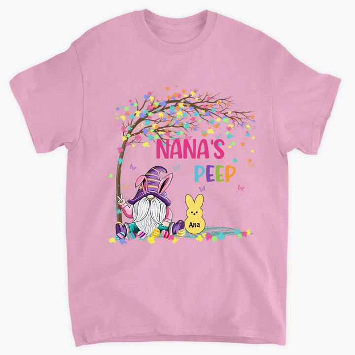 Grandma's Peeps - Personalized T-shirt - Easter Gift For Grandma