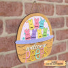 Welcome To Our Home Easter - Personalized Door Sign - Easter Gift For Family Member