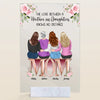 Personalized Acrylic Plaque - Gift For Mom - Mother &amp; Daughter From The Start Best Friends Forever From The Heart