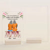 Personalized Acrylic Plaque - Gift For Mom - Mother &amp; Daughter From The Start Best Friends Forever From The Heart