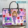 Personalized Leather Bag - Gift For Nurse - I Love My Job ARND005