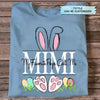 My Favorite Peeps Call Me Grandma - Personalized T-shirt - Easter Gift For Grandma