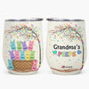 Grandma&#39;s Peeps - Personalized Wine Tumbler - Easter Gift For Mom &amp; Grandma