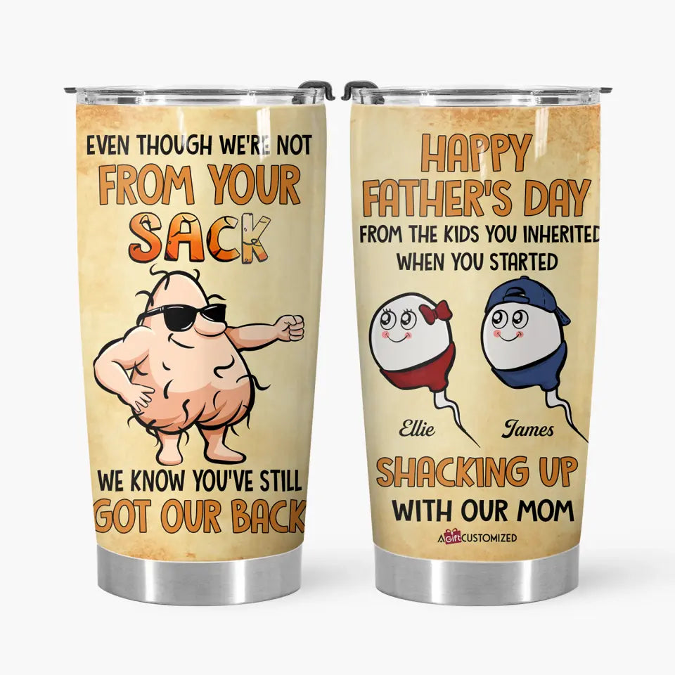 Happy Father's Day - Personalized Tumbler