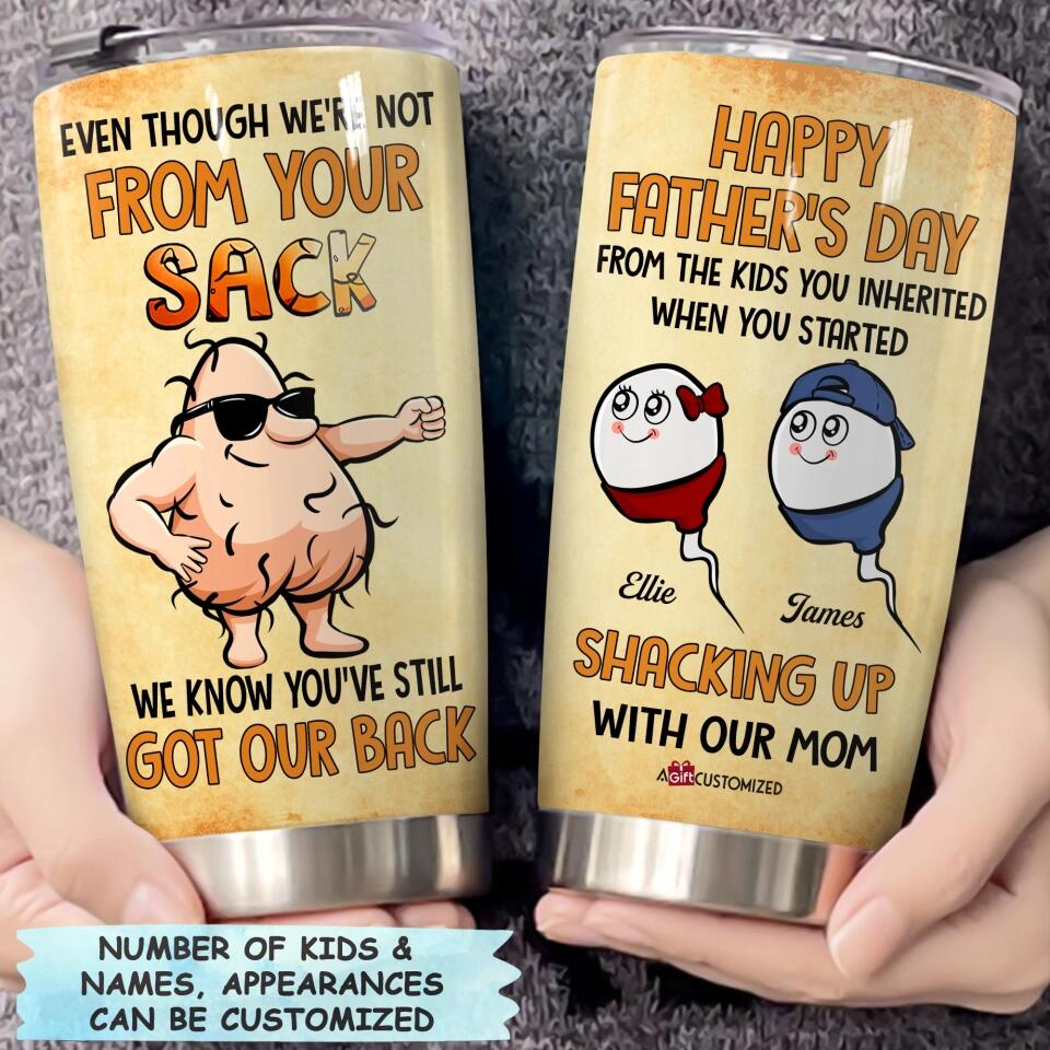 Happy Father's Day - Personalized Tumbler