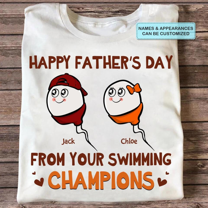 Happy Father's Day - Custom T-shirt