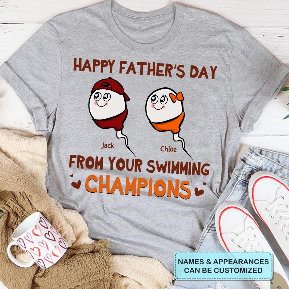 Happy Father's Day - Custom T-shirt