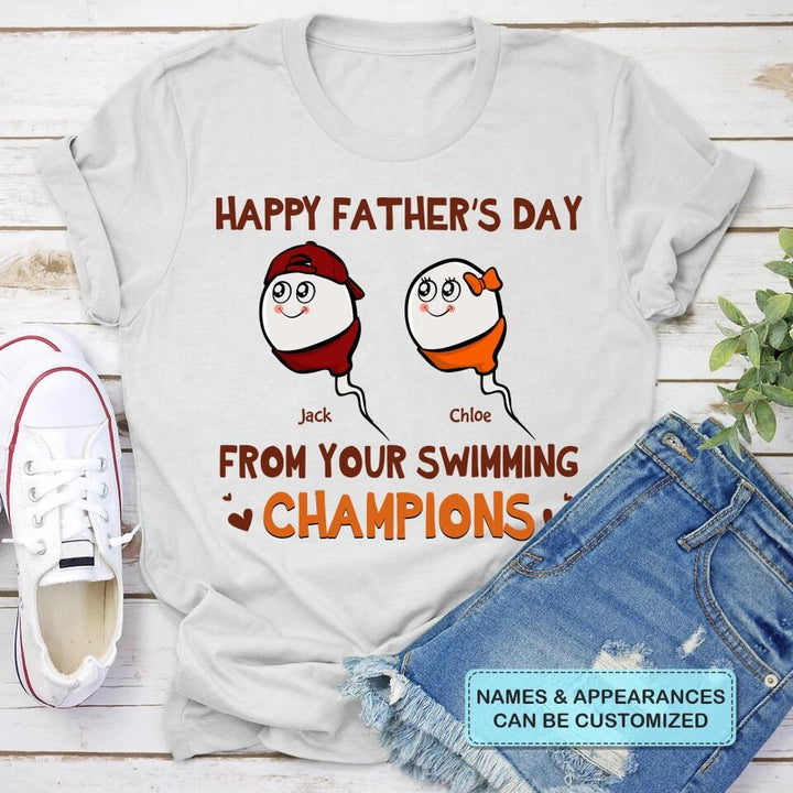 Happy Father's Day - Custom T-shirt