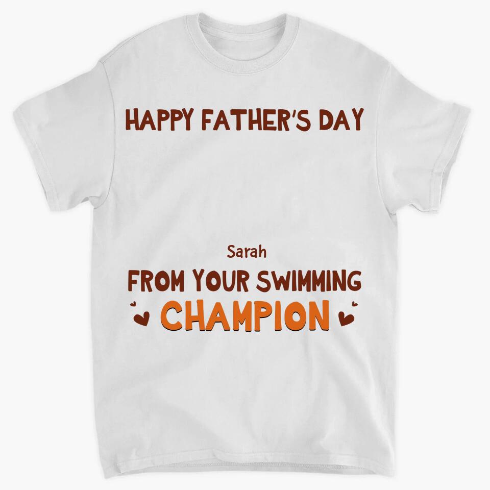 Happy Father's Day - Custom T-shirt