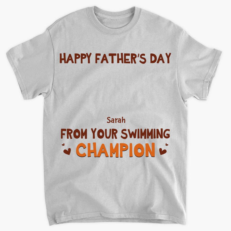 Happy Father's Day - Custom T-shirt